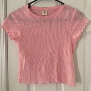 Urban Outfitters- Pink crop top